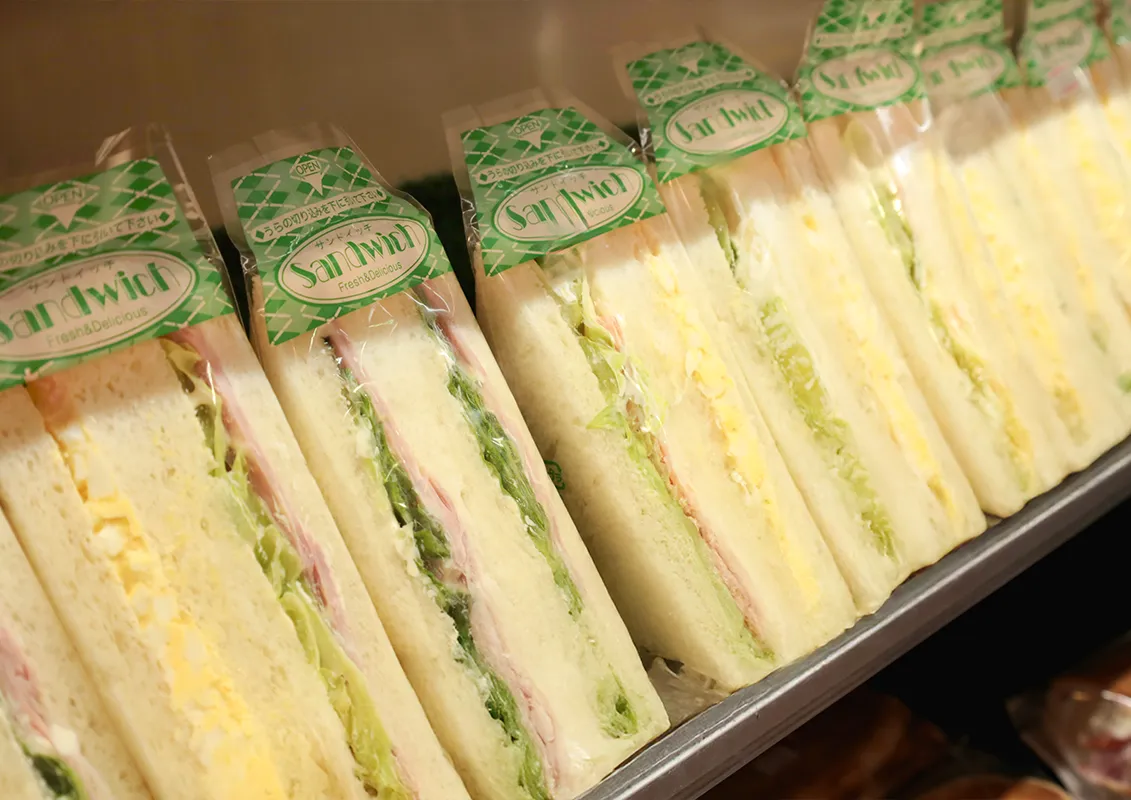 店内のパンのイメージ画像